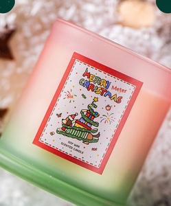 Christmas Gift Bell Jar Scented Candle Lamp Handmade Natural Soy Wax Fragrance Candle Holiday Souvenir Gift Decor - Product Image 5