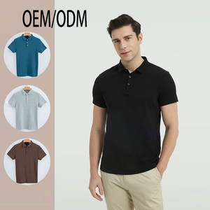 Polo de Algodón de Alta Calidad para Hombre, 230g, Estilo Más Vendido, Logotipo Personalizable - Product Image 3