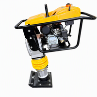 Pilonneuse thermique robuste conforme EPA 5,5 CV/6,5 CV, compacteur de sol 75 kg pour la construction, certifiée CE
