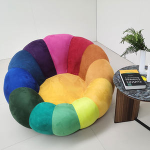 Sofá Individual <span class=keywords><strong>de</strong></span> Espuma Comprimida con Tapicería <span class=keywords><strong>de</strong></span> Tela y Patas <span class=keywords><strong>de</strong></span> Madera, No Requiere Montaje - Product Image 5