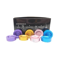 Encens charbon sans fumée 4 couleurs à lumière rapide en gros charbon de narguilé 33mm charbon de bois
