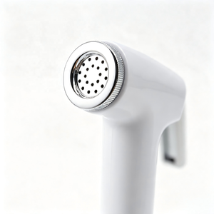 Rociador de Bidé Portátil de Mano, Diseño Moderno en Blanco Mate <span class=keywords><strong>para</strong></span> la Higiene del Baño, Limpieza de Mascotas y Bebés, ABS - Product Image 3