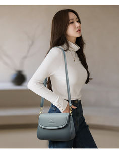 New Fashion Women Handbags PU Leather <b>Tote</b> Bags Ladies Shoulder Messenger Bag Female Crossbody Bags Vintage Satchel - Product Image 2