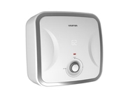 Petit chauffe-eau électrique de 15L pour la cuisine et la salle de bain geyser à la demande sans réservoir boîtier en plastique à commande anglaise