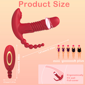 Vibrateur clitoridien portable APP, vibrateur papillon avec 9 modes de vibration, jouet sexuel féminin pour adultes, plaisir pour femmes et couples - Product Image 4