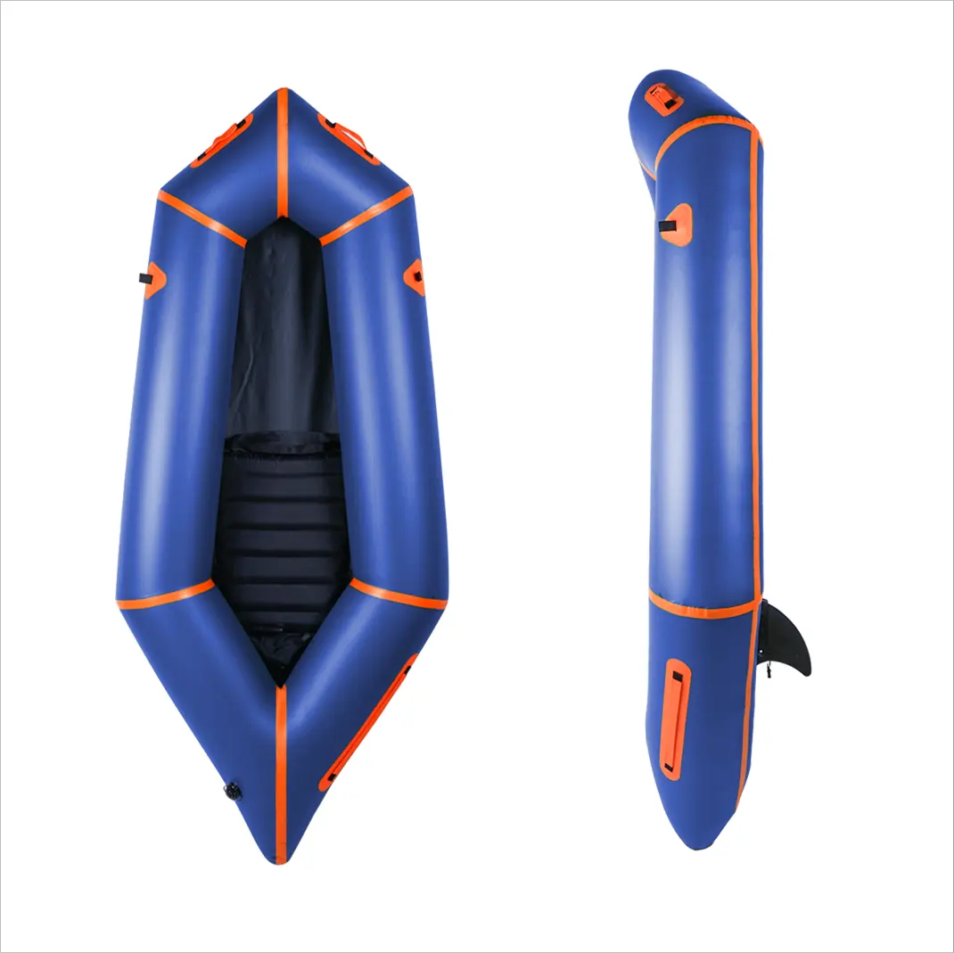 Paket Tiup Kustom Satu Orang Dua Orang Packraft Boat Sepeda Packrafting TPU atau Pvc