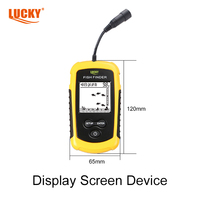 LUCKY FF1108-1 Sondeur de profondeur Ecosonda Radar de pêche Détecteur de poissons Portable