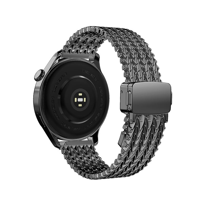 Boucle magnétique en acier en forme de V, couleur blé, Hw-gun