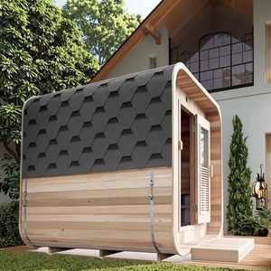 Cedro rojo canadiense de alta calidad crea una <span class=keywords><strong>sauna</strong></span> tradicional para exteriores para 2 a 4 personas - Product Image 6