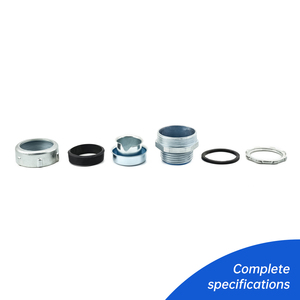 High-Quality Zinc Dpj Type Male M18/M20 Connector <b>Hose</b> Joints IP68 - Product Image 4