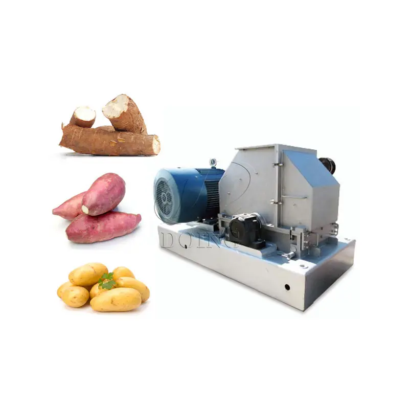 Automatic 10-100TPD potato starch processing production line for sale