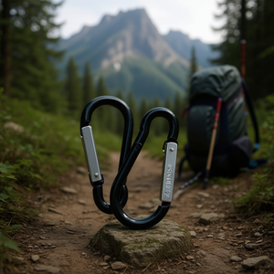 Moschettone ILAN 41mm per Uso Esterno con Portachiavi - Product Image 3