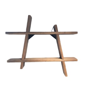 Divisorio per pareti in legno massello scaffale piccolo - Product Image 1
