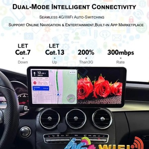 Autoradio Android 14 avec écran de 14,6 pouces pour tableau de bord de voiture Benz GLC C V Class X253 W205 W447 2015-2022, navigation GPS multimédia, garantie 1 an - Product Image 2