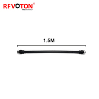1/2 Superflex Flexibles Feeder-Kabel 4.3-10 MINI DIN Stecker auf 4.3/10 Stecker Gerade 1/2 Sf Heliax Koaxial-Verbindungskabel