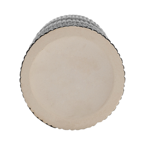 Vaso cilindrico in ceramica con rivestimento decorativo per fiori, ideale per soggiorno, cucina, camera da letto, ufficio, decorazione per la casa. - Product Image 5