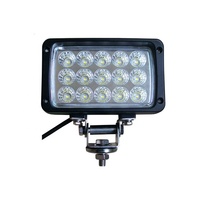Nouvelle lampe de travail LED moulée sous pression SG étanche 32V DC pour camion tout-terrain, pick-up, véhicule d'ingénierie, faisceau large/spot optionnel, 45W 6000K