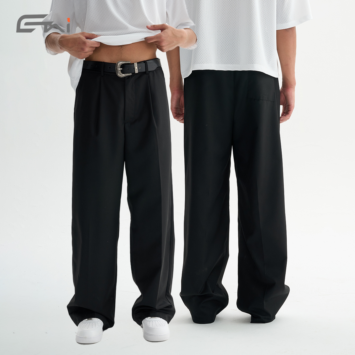 Custom Baggy Dress Pants Mens High Quality Style