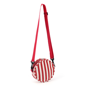 Bolsa <span class=keywords><strong>de</strong></span> <span class=keywords><strong>Maquillaje</strong></span> <span class=keywords><strong>de</strong></span> Lona con Cierre, Personalizada con Logotipo, Colorida, con Rayas Rojas, para Cosméticos, Artículos <span class=keywords><strong>de</strong></span> Aseo, para Viajes y Uso Diario - Product Image 2