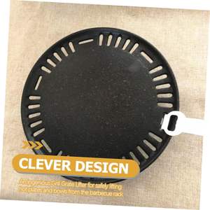 <span class=keywords><strong>Parrilla</strong></span> <span class=keywords><strong>de</strong></span> Barbacoa Universal para Restaurante, <span class=keywords><strong>Parrilla</strong></span> <span class=keywords><strong>de</strong></span> Picnic al Aire Libre, Bandeja para Hornear, Pinza <span class=keywords><strong>de</strong></span> Arco, Herramienta <span class=keywords><strong>de</strong></span> Pinza <span class=keywords><strong>de</strong></span> <span class=keywords><strong>Parrilla</strong></span> Portátil PARA EL Hogar - Product Image 4