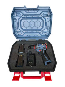 Perceuse-visseuse sans fil à vitesse variable 16,8 V avec moteur sans balais, batterie au lithium 2,0 Ah, personnalisable OEM, qualité industrielle/bricolage - Product Image 6