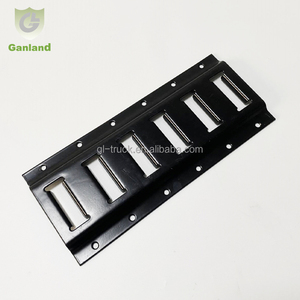 Rail E-Track GL-19115-2 noir thermolaqué, système de fixation de cargaison réglable pour camions, remorques, transport automobile, logistique et déménagement - Product Image 2