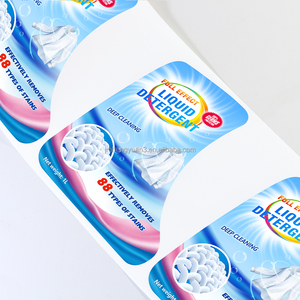 Tùy chỉnh hàng ngày hóa chất chai bao bì PP nhãn Bopp Polypropylene nhãn dán giặt chất tẩy rửa PP tùy chỉnh nhãn chai - Product Image 2