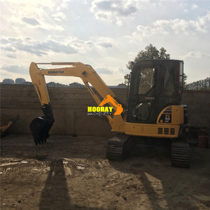 Excavatrice Komatsu PC55MR-2 d'occasion de 5 tonnes avec moteur, boîte de vitesses, pompe et roulements - Bien entretenue, performances solides, prix avantageux - Product Image 1