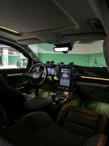 ไฟตกแต่ง<span class=keywords><strong>ภายใน</strong></span>รถยนต์ SJC 64 สี สำหรับ <span class=keywords><strong>Ford</strong></span> Ranger ปี 2023-2025 ชุดไฟ LED ไดนามิก Symphony พร้อมไฟขอบลำโพง <span class=keywords><strong>Everest</strong></span> - Product Image 3