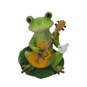 Z15090A Resin Statue Handmade Craft For Refrigerator Magnetic Sticker Frog Figure Souvenir Magnet Fridge