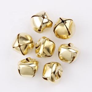 Pendentifs en forme de clochettes en fer électro-plaqué de 6 mm à 65 mm, ornements suspendus pour sapin de Noël, pour la maison, les fêtes, les travaux manuels - Product Image 2