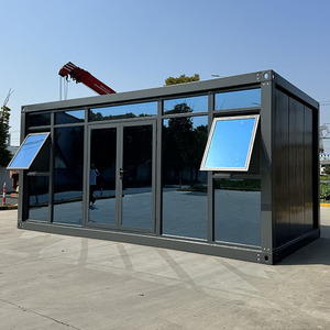 <span class=keywords><strong>Comprar</strong></span> envío Módulo de lujo Casa Precios Casa prefabricada Modular Casa prefabricada Precio razonable Casa contenedor de vidrio - Product Image 1