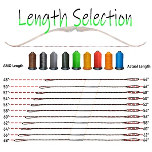 Alta calidad D97 12S 14S 16S azul personalizado arco cuerda arco y flecha cuerda compuesto arco cuerda - Product Image 5