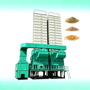 Secador de grano de baja temperatura tipo torre para arroz, trigo y maíz, de circulación forzada con transportador de tornillo - Product Image 1