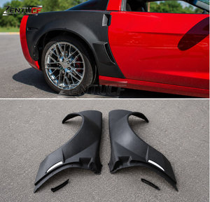 C6 modifié avec des ailes avant et arrière en fibre de carbone, adapté aux Corvette C6 de 2005 à 2013. Commerçants en gros. - Product Image 3