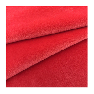 Il mucchio di colore solido 1.5mm un lato ha spazzolato il tessuto <span class=keywords><strong>minky</strong></span> del vello del velboa della peluche di stirata molle eccellente per i federe - Product Image 1