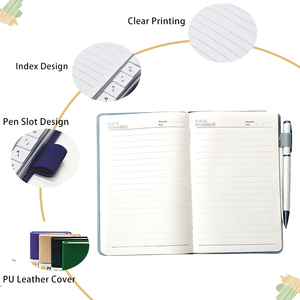 Cuaderno de Tapa Dura <span class=keywords><strong>A6</strong></span> al por Mayor con Cubierta de Tela/PP, Libreta de Direcciones y Teléfonos, Tamaño Personalizable para Regalos - Product Image 1
