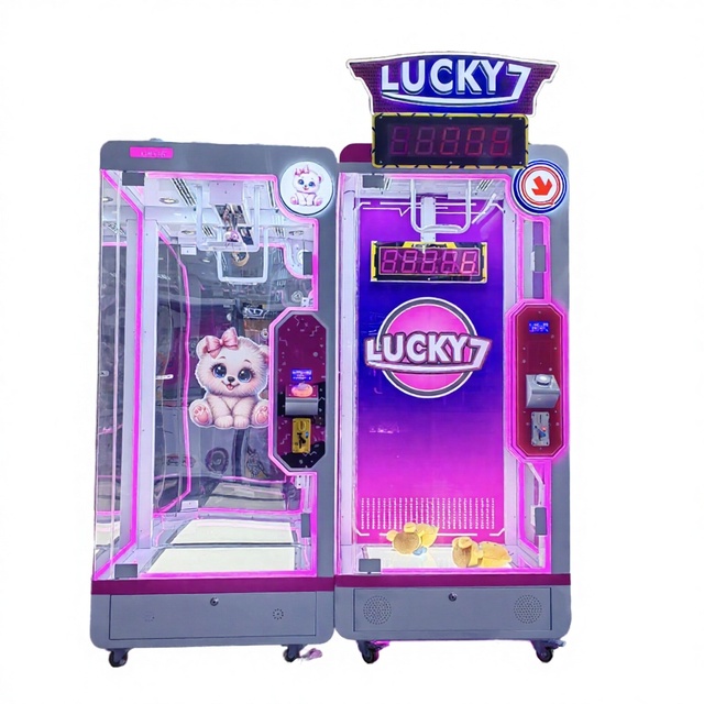 Amusement Challenge 10 Second Coin Operated Single Cut Arcade Machine with Prize Gift Machine 110/220V for Sale