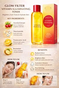 Tonique Apaisant Personnalisé Anti-Imperfections à la Niacinamide Hydratant et Affinant pour Peaux Sensibles - Product Image 6