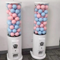 Distributeur de capsules cylindrique 2026 Big Ball, machine à monnayeur pour jouets, idéal pour centres commerciaux, parcs d'attractions et kiosques