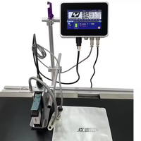 Imprimante jet d'encre TIJ automatique en ligne YAOMATEC 25,4 mm pour sacs en plastique, avec impression de données variables, date d'expiration, logo, code QR et code-barres