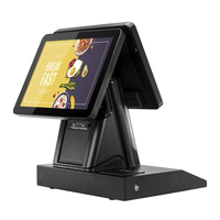 Cine todo en una pantalla táctil Windows pos con impresora NFC Escáner pos Touch sistema POS
