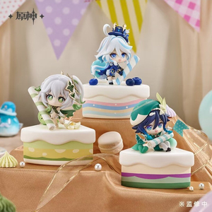 ชุดฟิกเกอร์เค้กปาร์ตี้ผจญภัยเก็นชิน อิมแพ็ค ของแท้ 6 ชิ้น/ชุด ตัวการ์ตูนชิบิ PVC ของสะสมจากเกม ของตกแต่งโต๊ะทำงาน ของขวัญ - Product Image 5