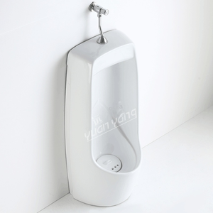 Urinario de cerámica montado en la pared para uso en hoteles, accesorios de baño comerciales de diseño moderno - Product Image 5