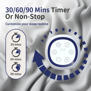 2025 Entrenador de sueño inteligente digital Máquina de sueño de ruido blanco Sensor de detección de llanto Relajante <span class=keywords><strong>para</strong></span> aliviar la ansiedad Canción de cuna - Product Image 5