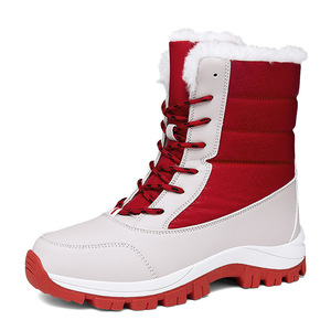 Chaussures d'hiver imperméables en coton rembourrées pour femmes, résistantes au froid, antidérapantes, chaudes, fourrure épaisse, bottes <span class=keywords><strong>de</strong></span> <span class=keywords><strong>neige</strong></span> pour femmes - Product Image 5