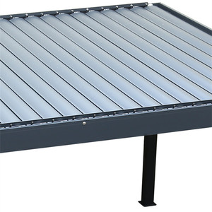 Bâche de <span class=keywords><strong>Pergola</strong></span> étanche motorisée en aluminium, couverture pour pare-soleil, gazébo électrique avec moulages, nouveauté - Product Image 3