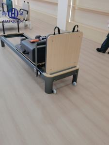 Reformador de Pilates de aleación de aluminio Multifuncional-Retracción automática de cuerda + 6 resortes ajustables | para entrenamiento de cuerpo completo - Product Image 5