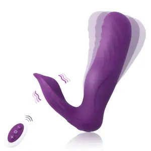 Nieuwe Stijl Snelle Orgasme Draadloze Afstandsbediening Dragen Springen Shock Masturbator Vrouwelijke Onzichtbare Vibrator Vrouwelijke Producten