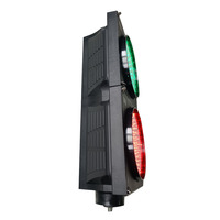 Luz de Advertencia de Señal de Tráfico LED de Pantalla Completa Roja y Verde de 200 mm (8 Pulgadas)